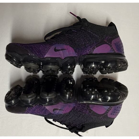 Nike Air VaporMax Flyknit 2 Night Purple Men’s Size 8 US Sneakers 942842-013 - Picture 5 of 12